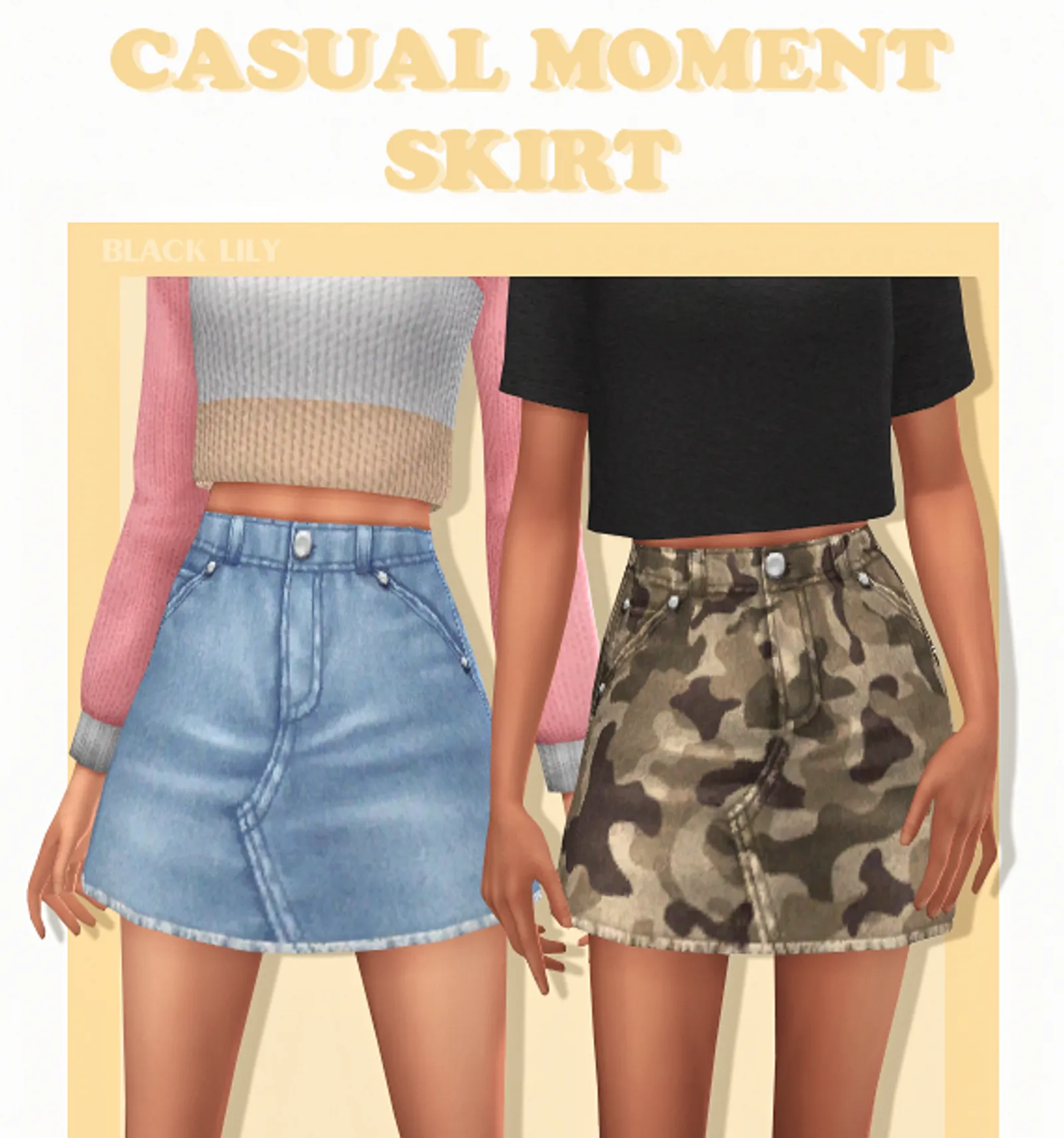 Casual Moment Skirt